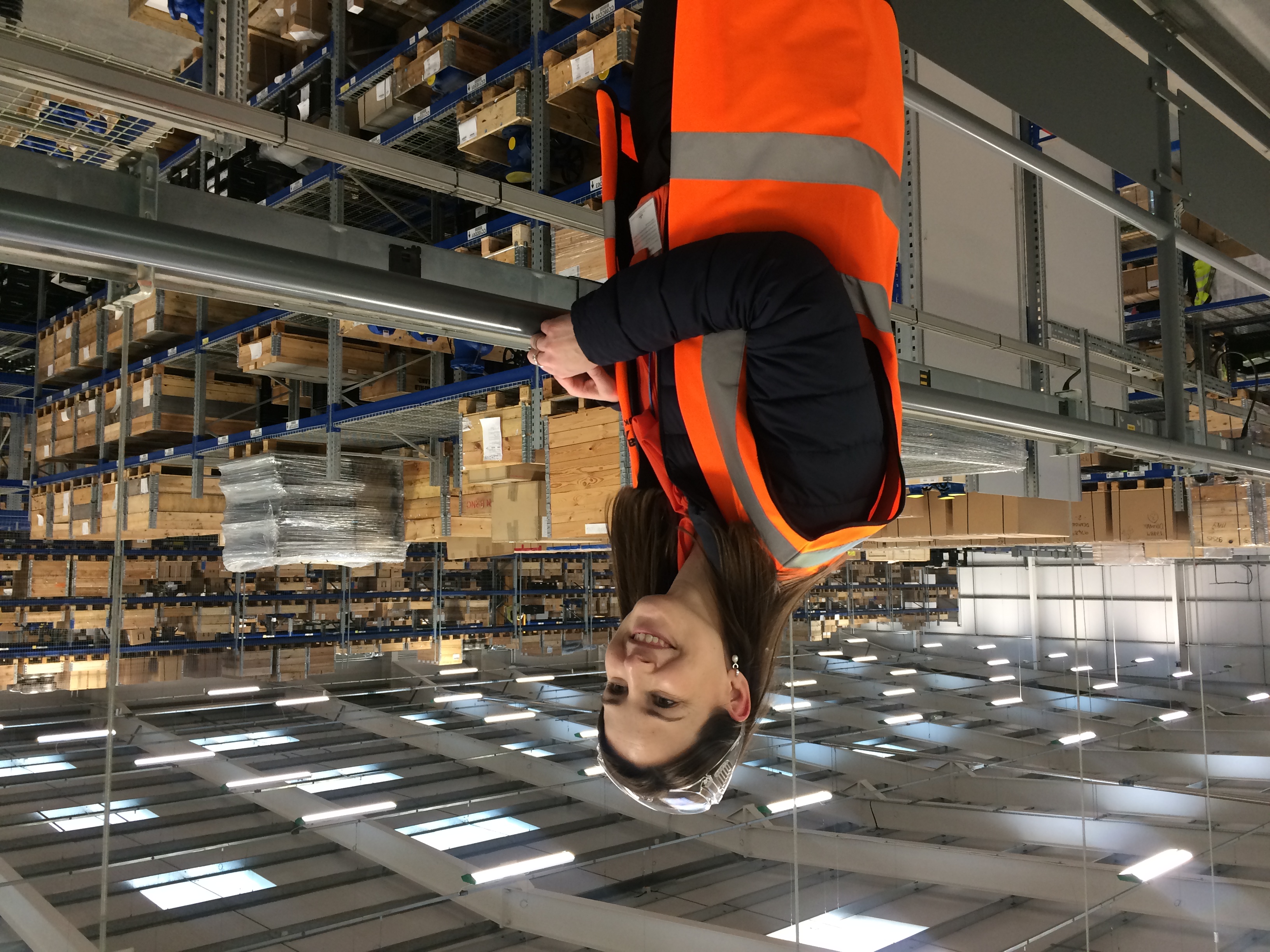 Hållbarhetsanalytiker Kristin Wallander på bolagsbesök