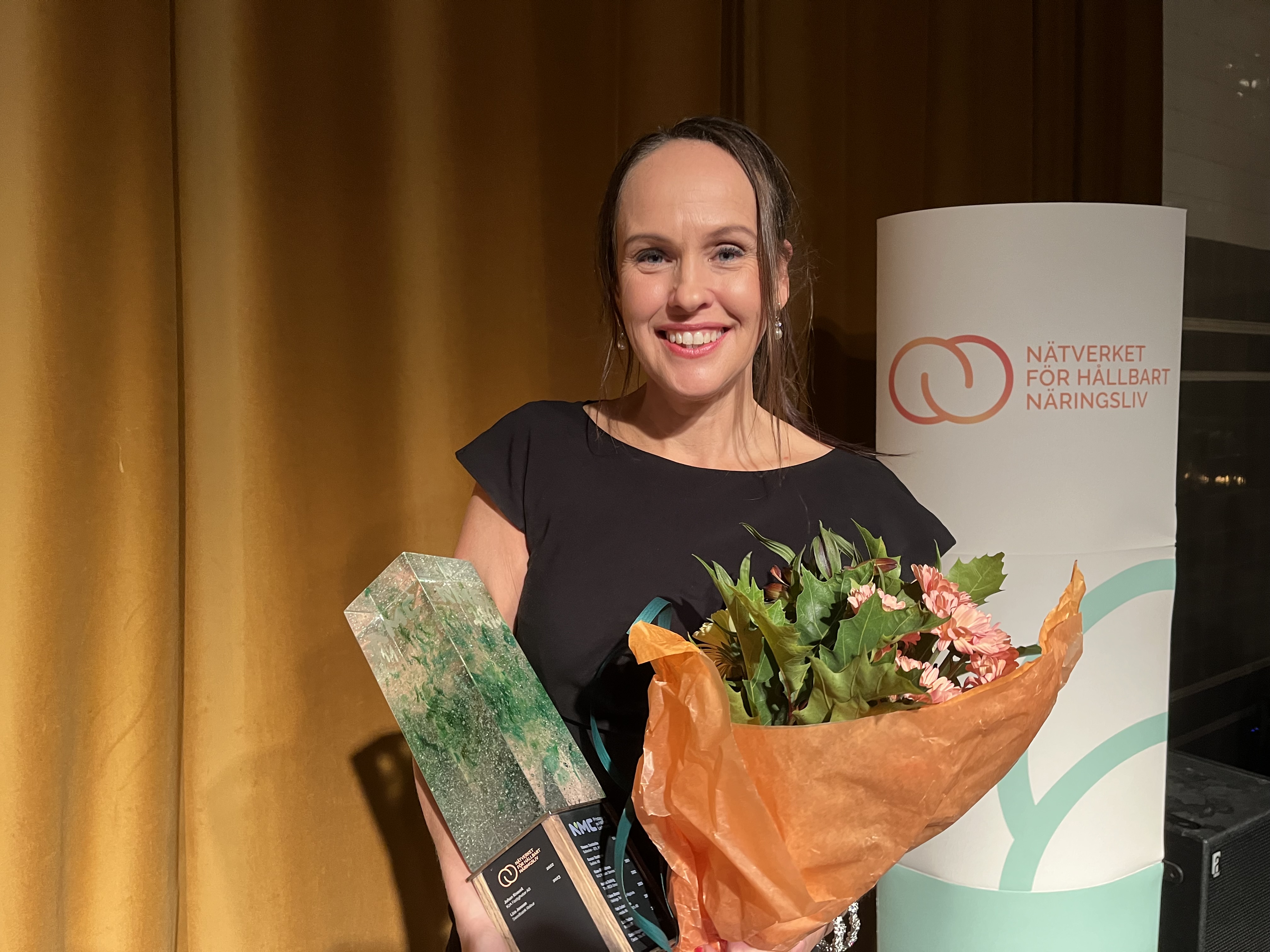 Liza Jonson, vinnare av Hållbart Ledarskap